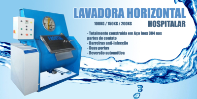 Lavadora Horizontal Hospitalar