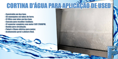 Cortina D'&aacute;gua para Aplica&ccedil;&atilde;o de Used